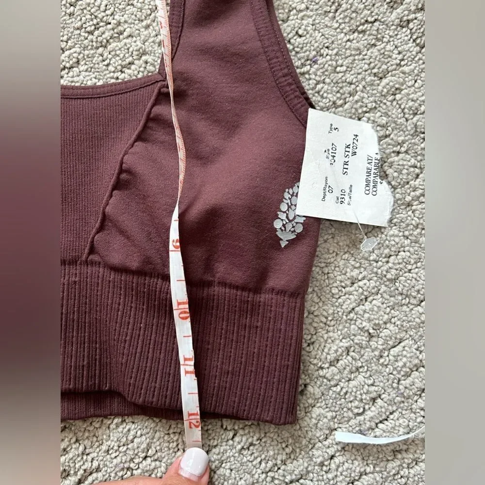 NWT Free People Movement Good Karma Square-Neck Bra - Picture 10 of 11